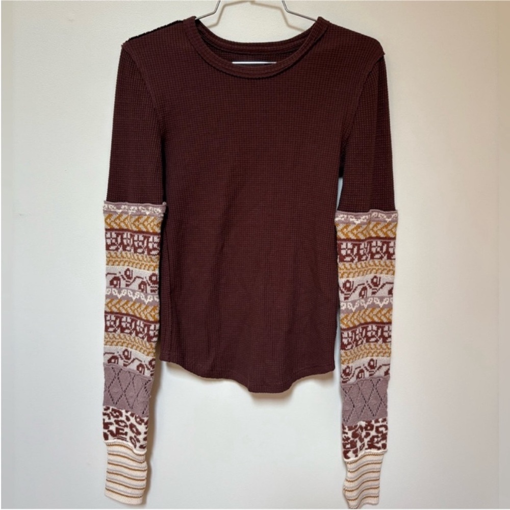 NWOT Free People We The Free All In Cuff Top Size XS - Picture 4 of 6